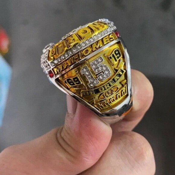 Kansas City Chiefs KC Super Bowl Championship Ring Fan Edition 2019 2020 Mahomes - Picture 7 of 8